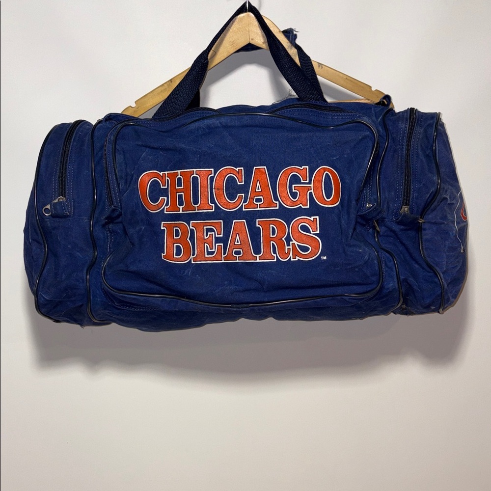 Vintage Chicago bears duffle bag